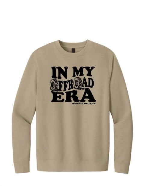 In my Offroad Era Crewneck Sweatshirt