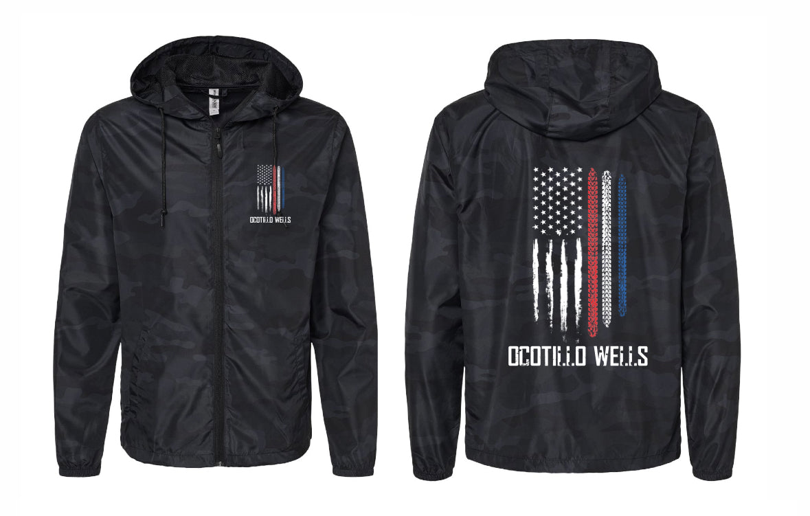 Ow Flag Windbreaker Jacket.