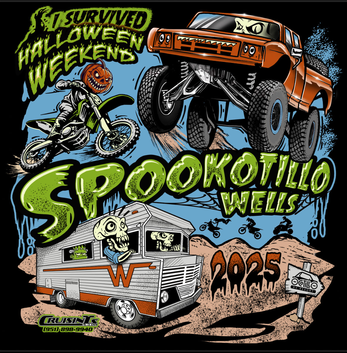 Halloween “Spookotillo Wells” tee